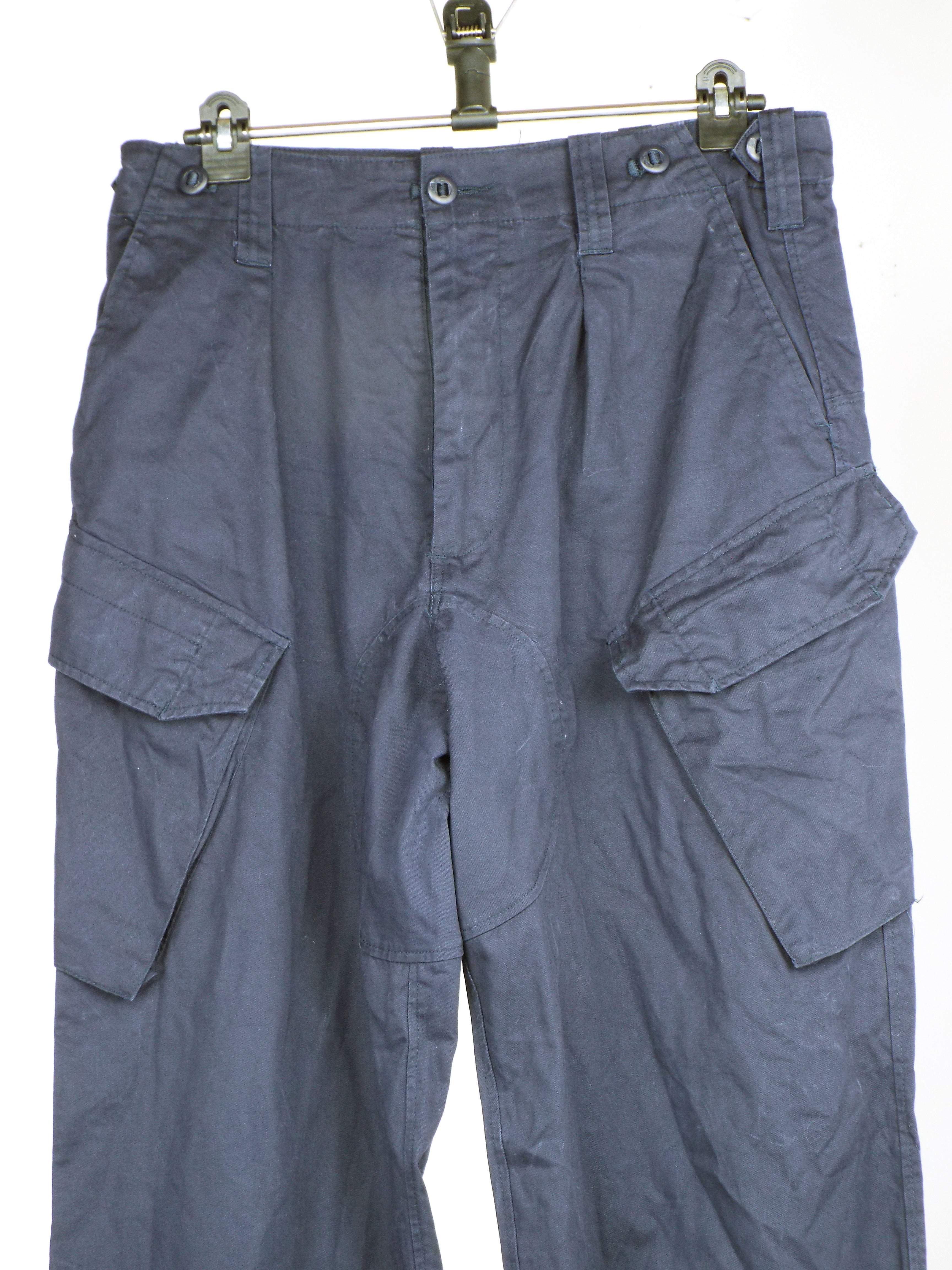 British Royal Navy Dark Blue Combat Trousers - Five pocket - Grade 1 ...