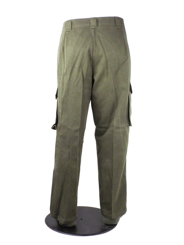 Austrian Olive Green Combat Trousers - button fly - Grade 1 - Forces ...