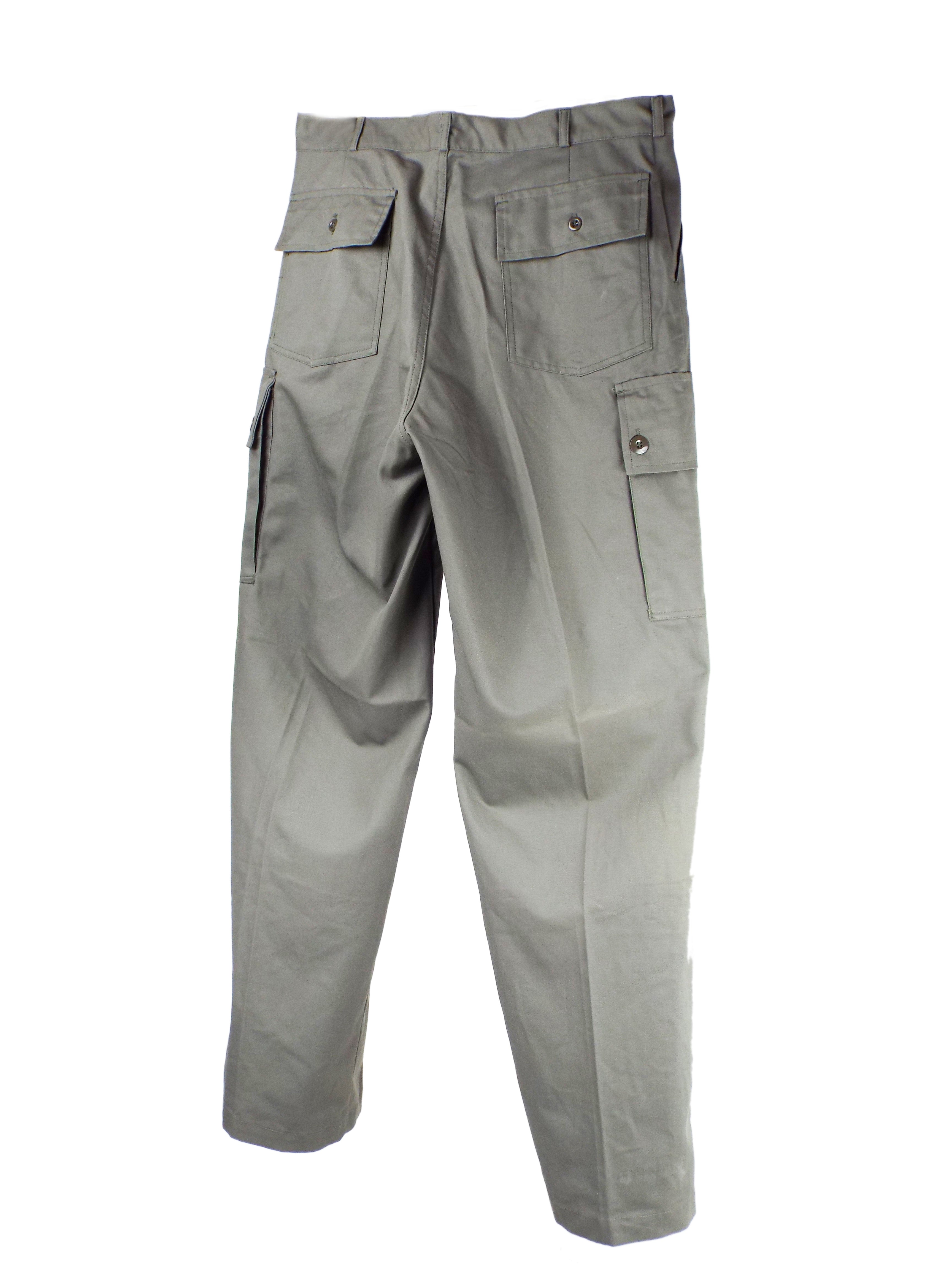 Dutch Air Force - Grey Heavyweight Over-Trousers - Elasticated ankles -  Forces Uniform and Kit