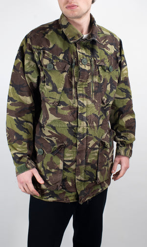 Distressed Camo Shirt/Jacket