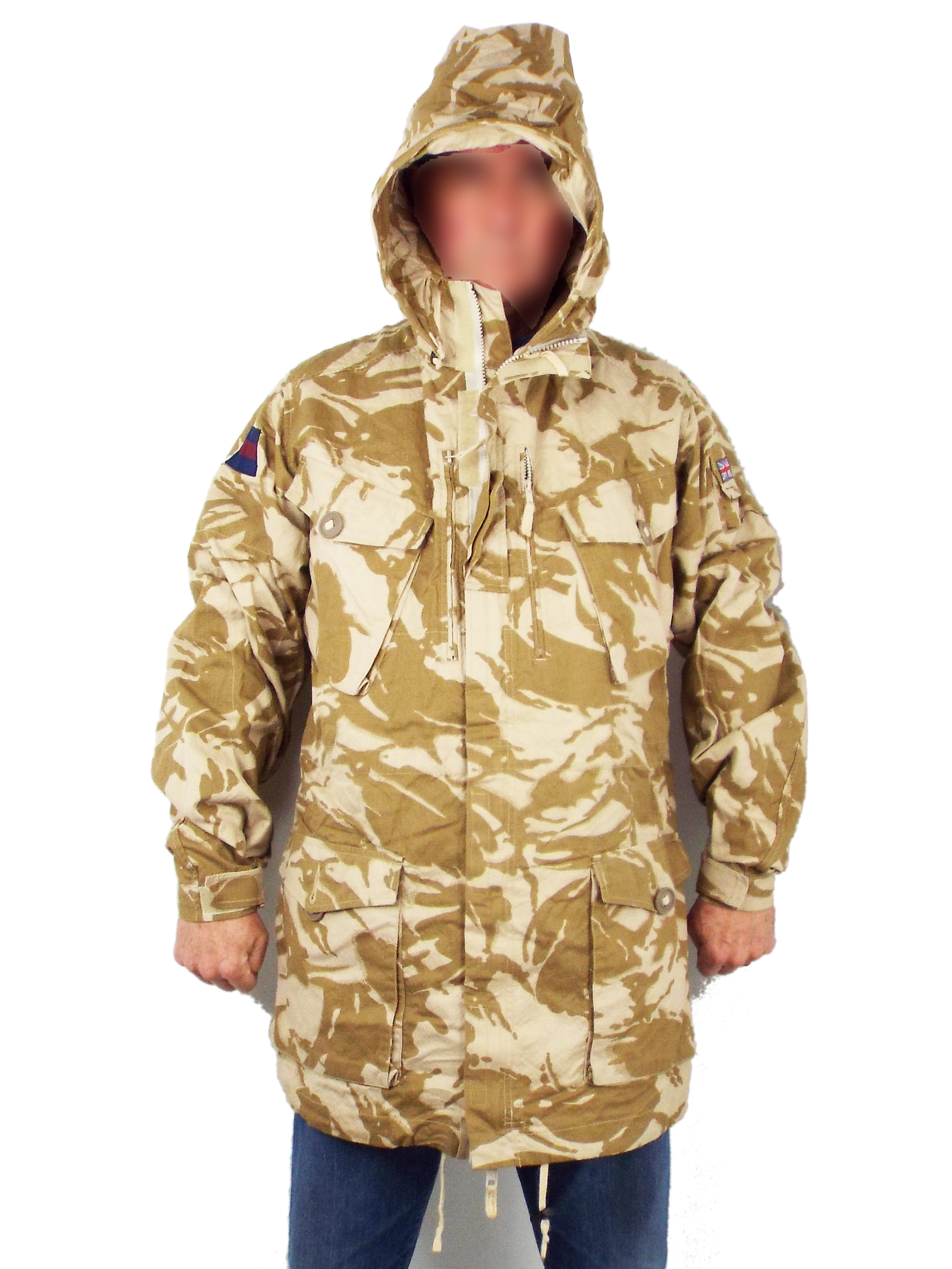 British Army Rip-Stop Windproof Desert Jacket - Grade 1 - Forces