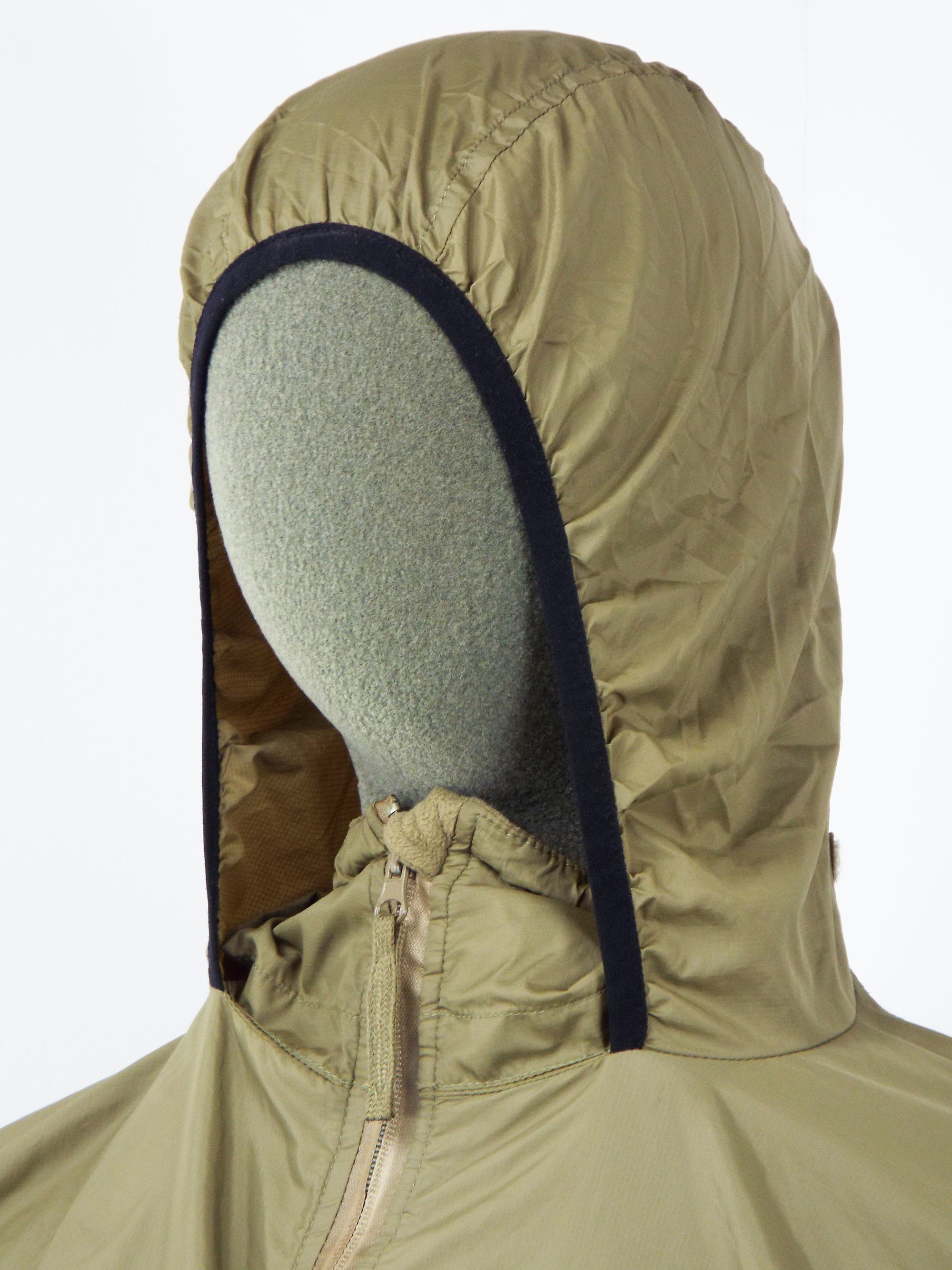 British Lightweight Thermal Smock with hood - light olive green ...