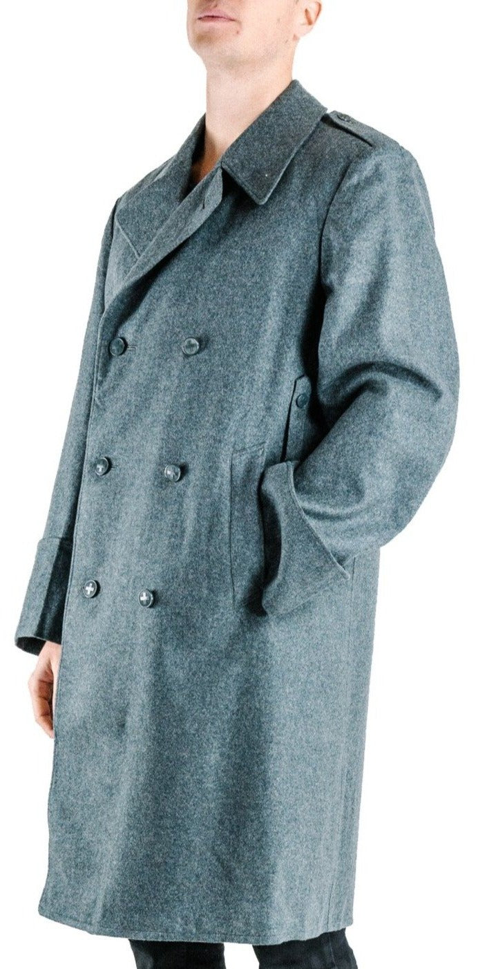 Swiss Grey Wool Greatcoat | Forces Uniform and Kit