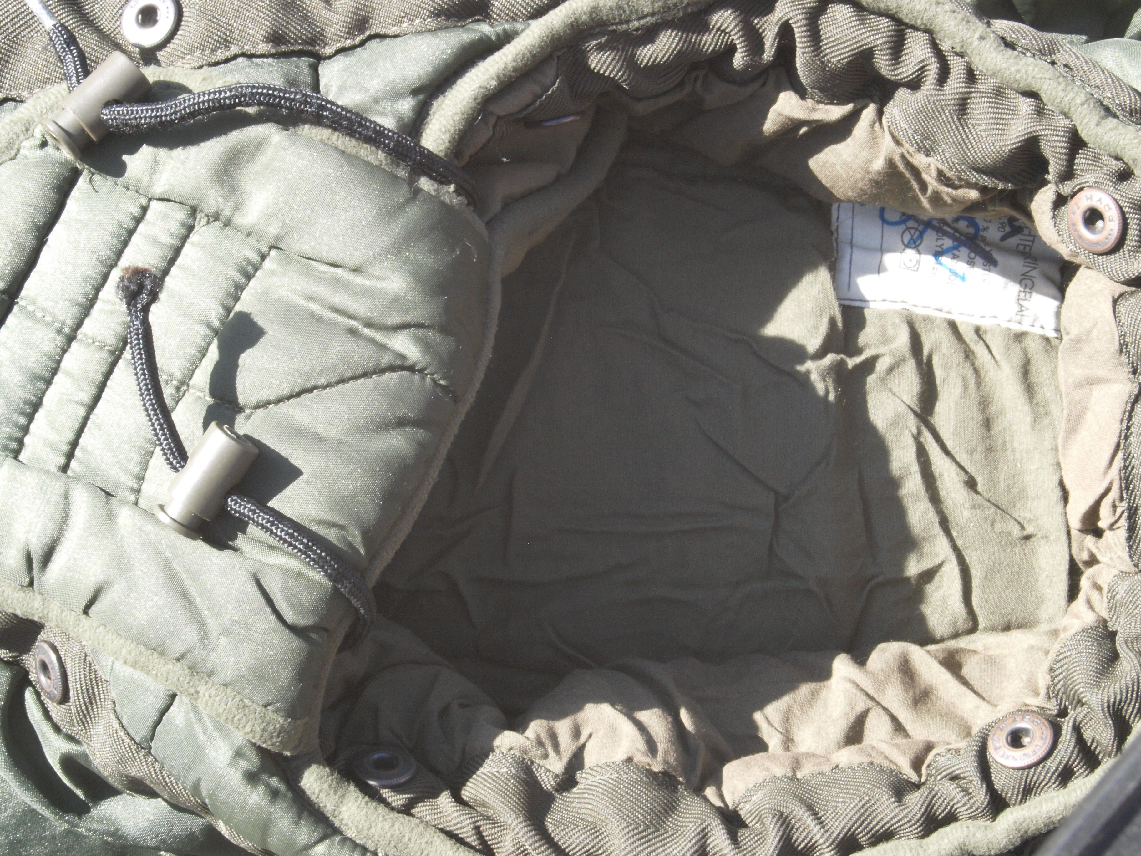 U.S. Military issue Extreme Cold Weather down Sleeping Bag