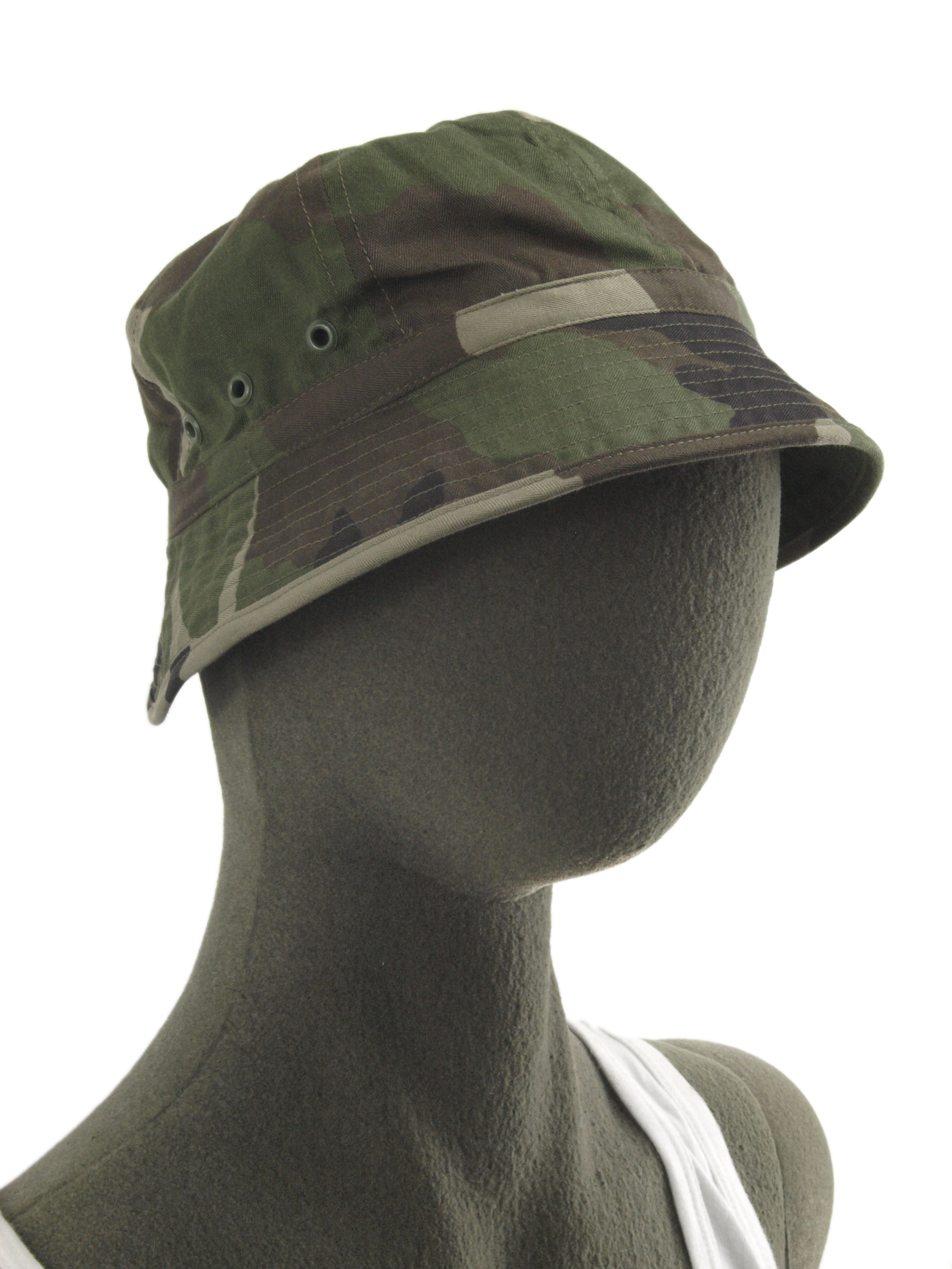 British Hybrid Aero Waxed Cotton Camouflage Bush Hat Waterproof Fully Lined  ZH266 CAMO -  Canada