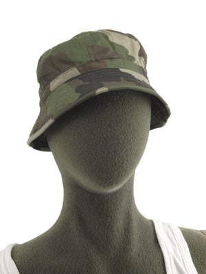 Genuine French France army combat cap Swallowtail hat desert camo