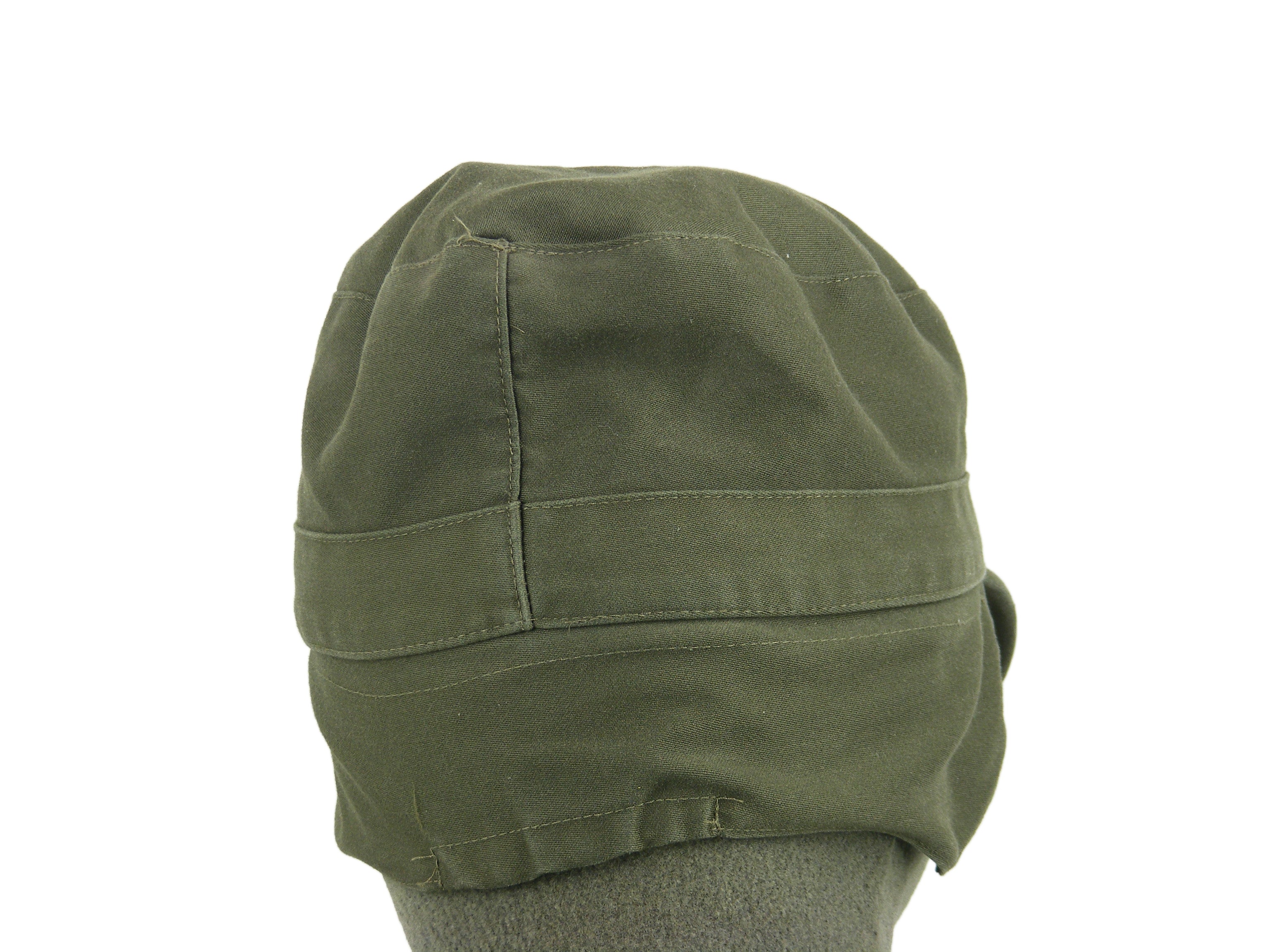 Austrian Olive Green Fatigue cap with neck shield - Forces Uniform and Kit