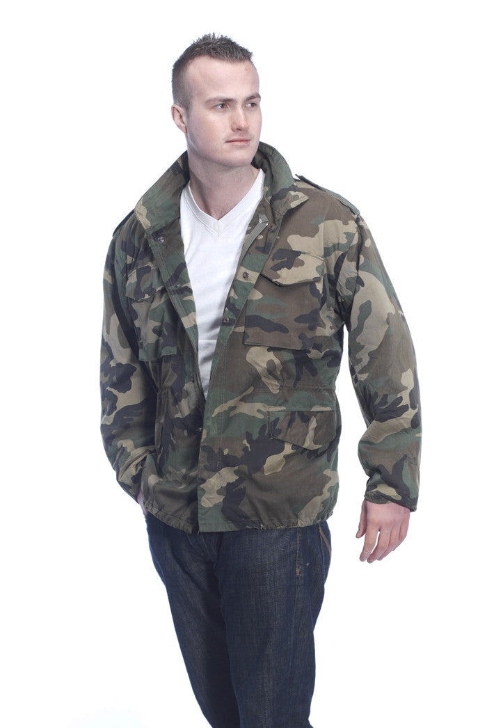 Croatian Army Camouflage M65 Jacket for Men | Forces Uniform and Kit