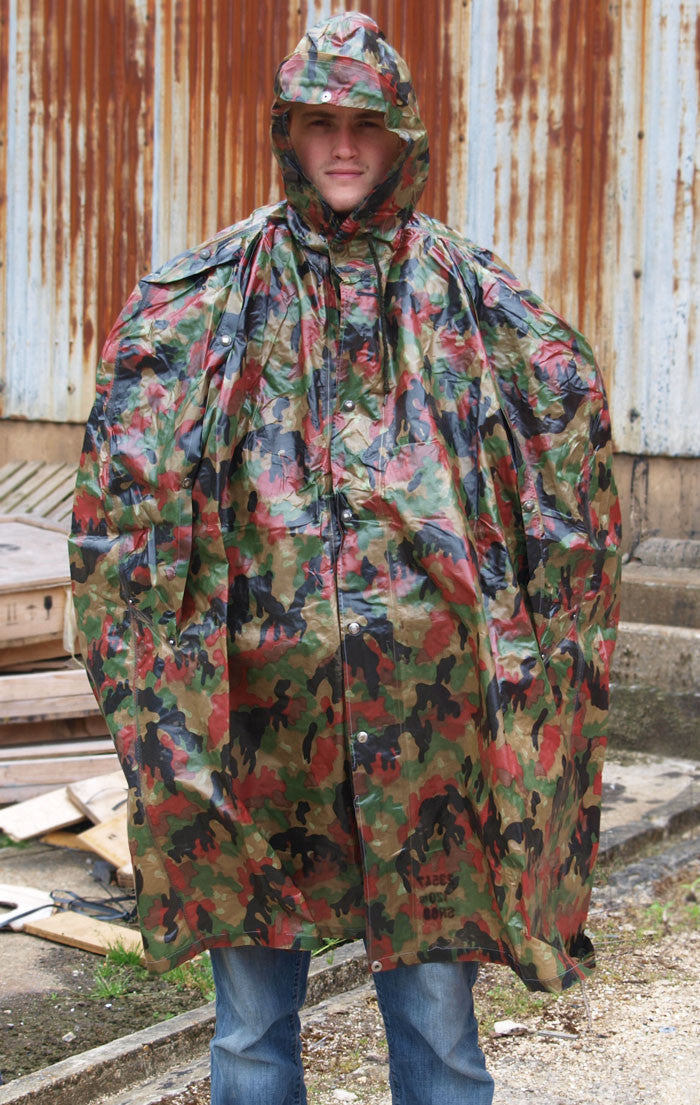 army poncho