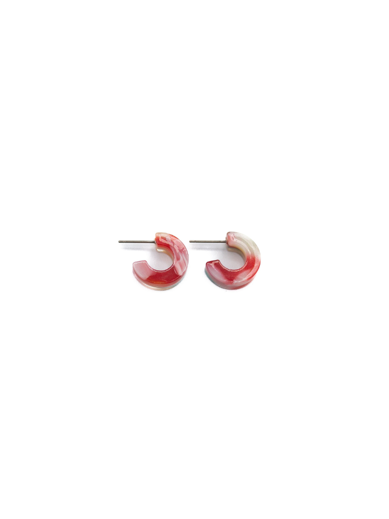 Kansas City Chiefs #15 Quarterback Huggie Hoop Earrings