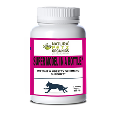 Pet Age Magazine feature Natura Petz Organics Super Model in a Bottle pet weight loss