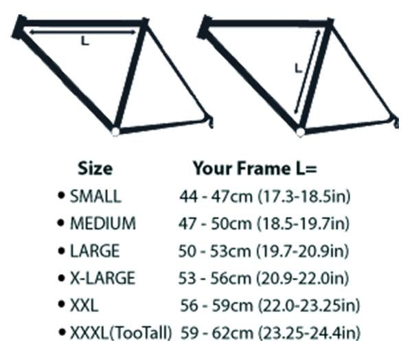 xxl bike frame size