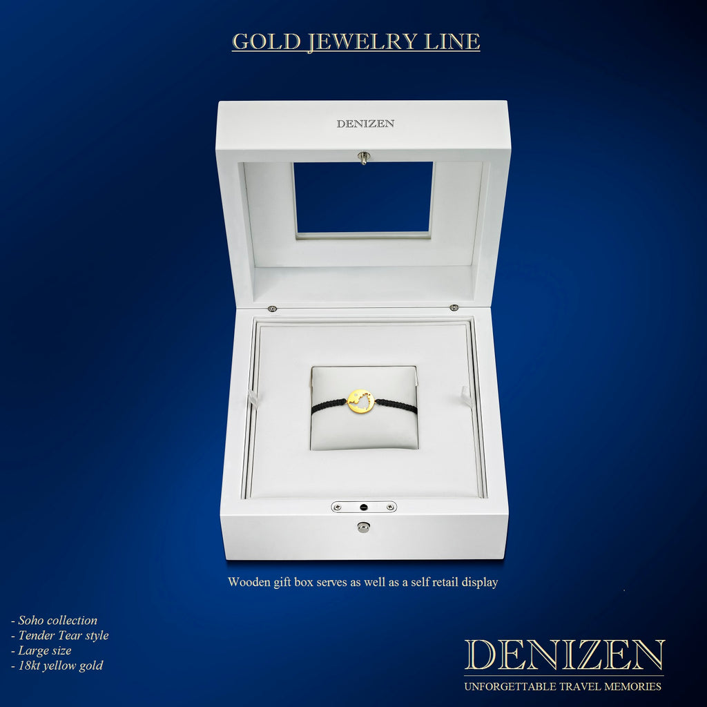DENIZEN Bracelet gift box for the luxury 18kt gold line