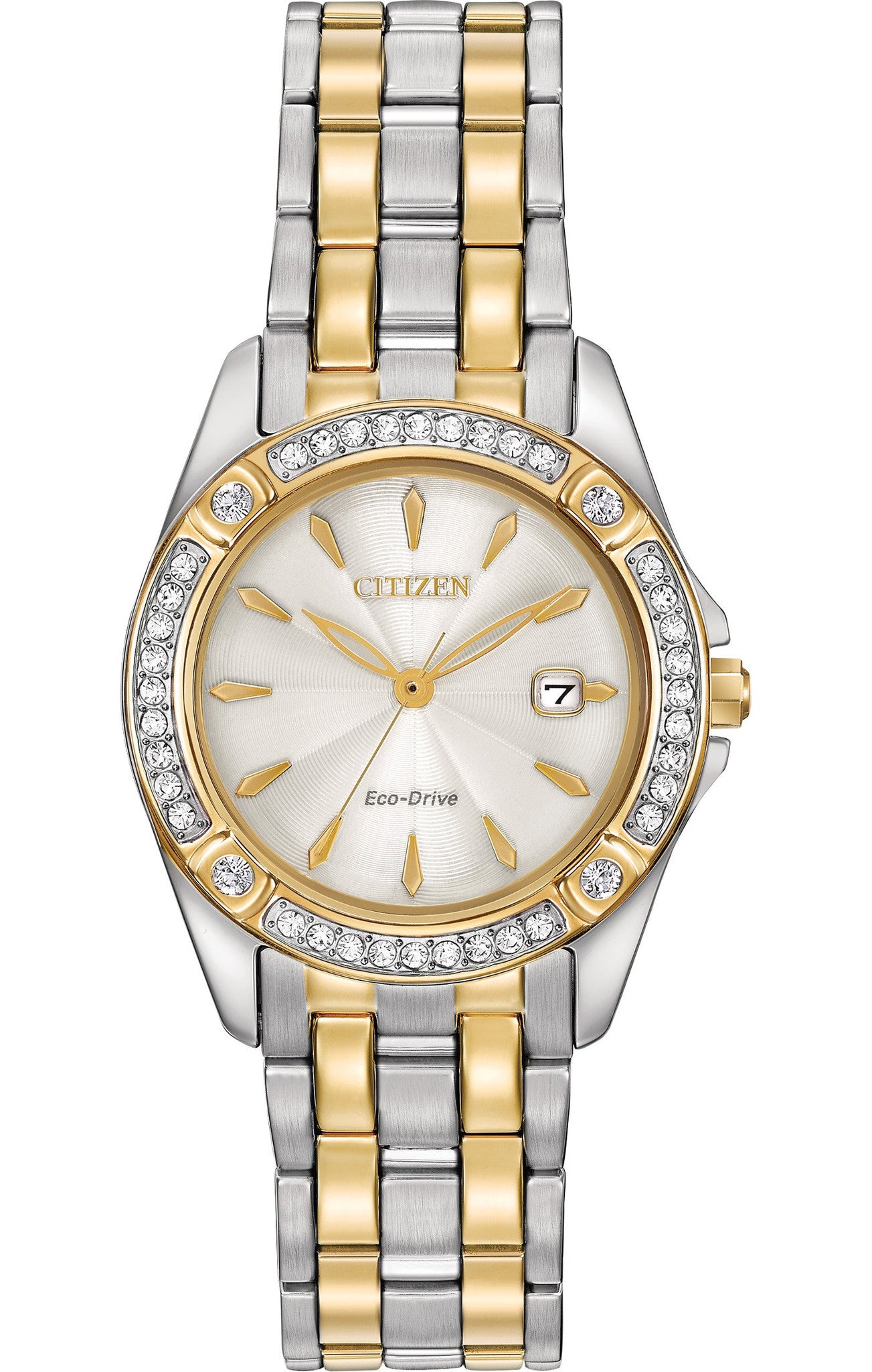 BAND & PIN COMBO: Citizen Watch Bracelet Two Tone Stainless Steel Part ...