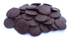dark chocolate buttons