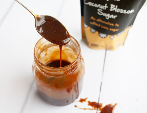 vegan coconut caramel sauce