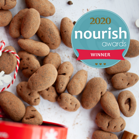 nourish award winning almonds