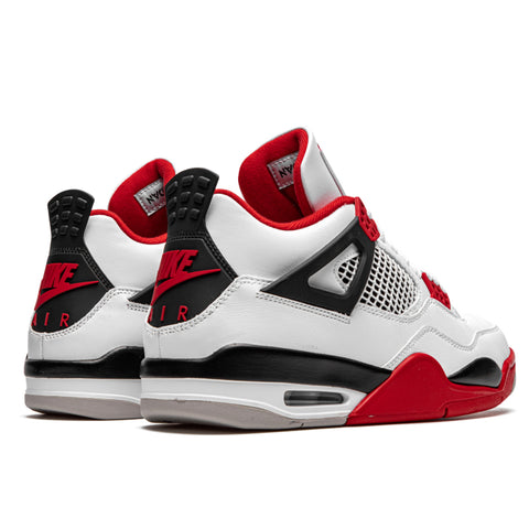 fire red jordan 4