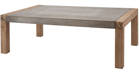 Anthropology Industrial Cement Coffee Table