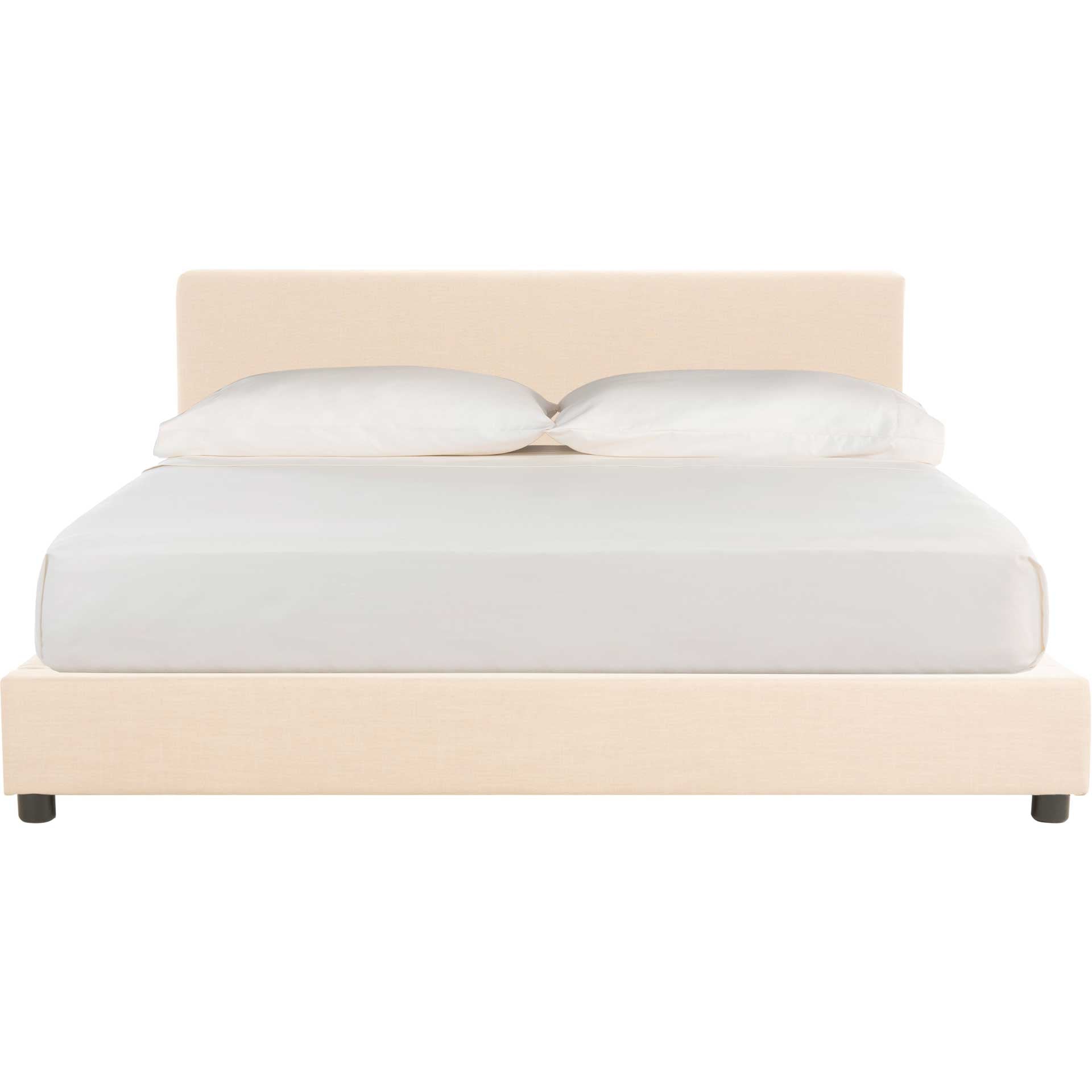 Carolina Upholstered Bed Beige