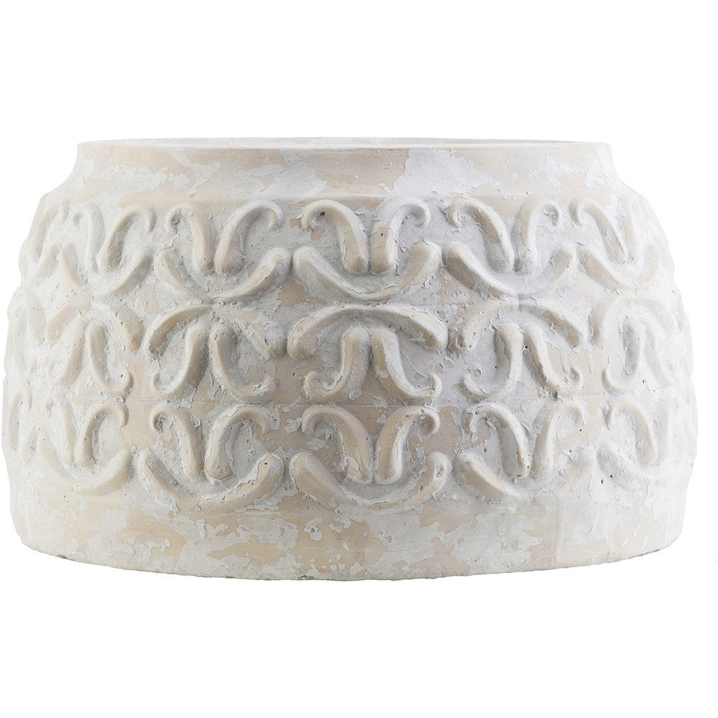 Avonlea Ceramic Pot Ivory - Froy.com