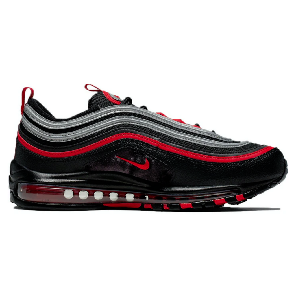 red and silver air max 97