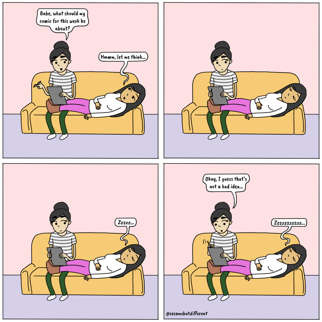 Cute Comics About Lesbian Couple Comic Idea Lgbtq Sesame But Different