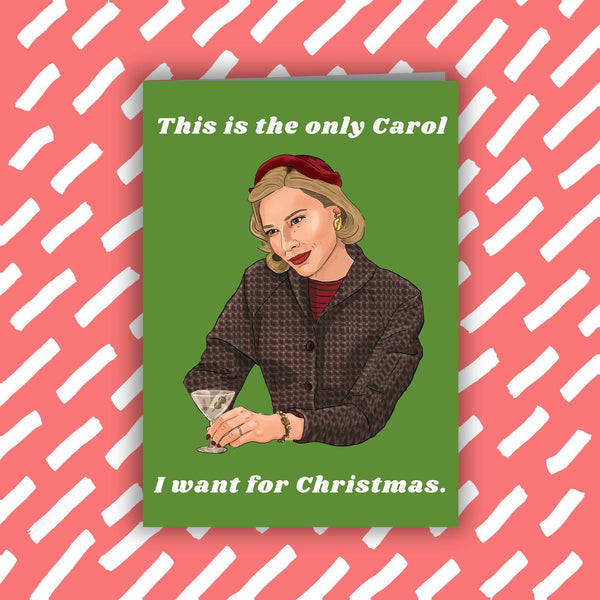 Carol Christmas Card