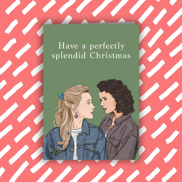 Jamie & Dani Haunting of Bly Manor Christmas Greeting Card