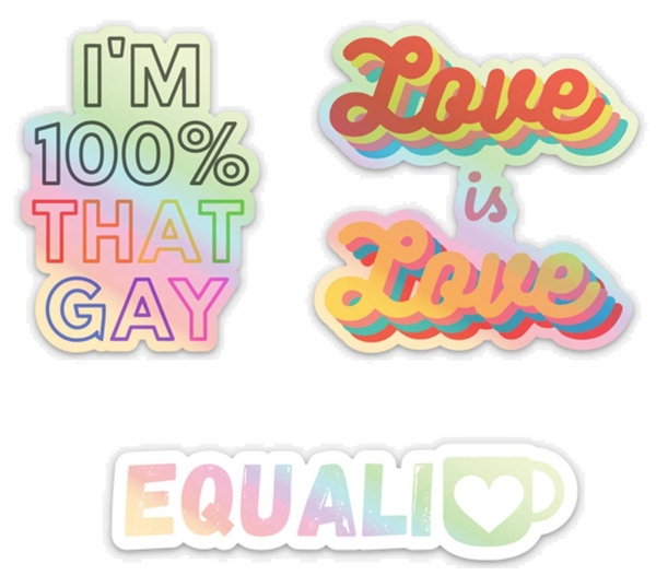 LGBTQ stickers best holiday gift ideas