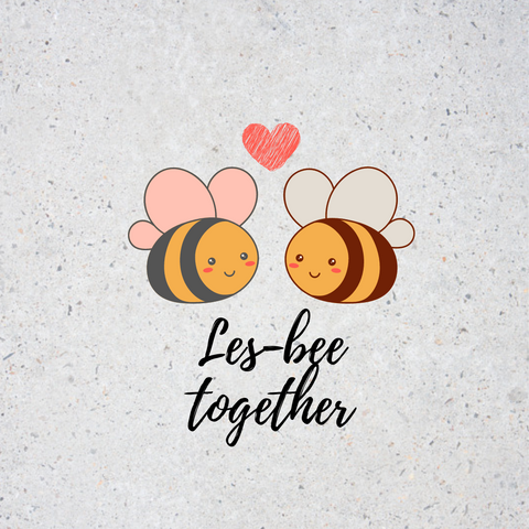 best lesbian puns les bee together