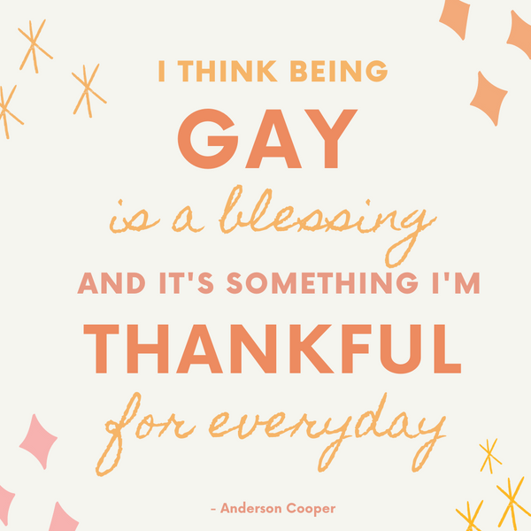 Anderson Cooper Gay Quotes for Pride Month
