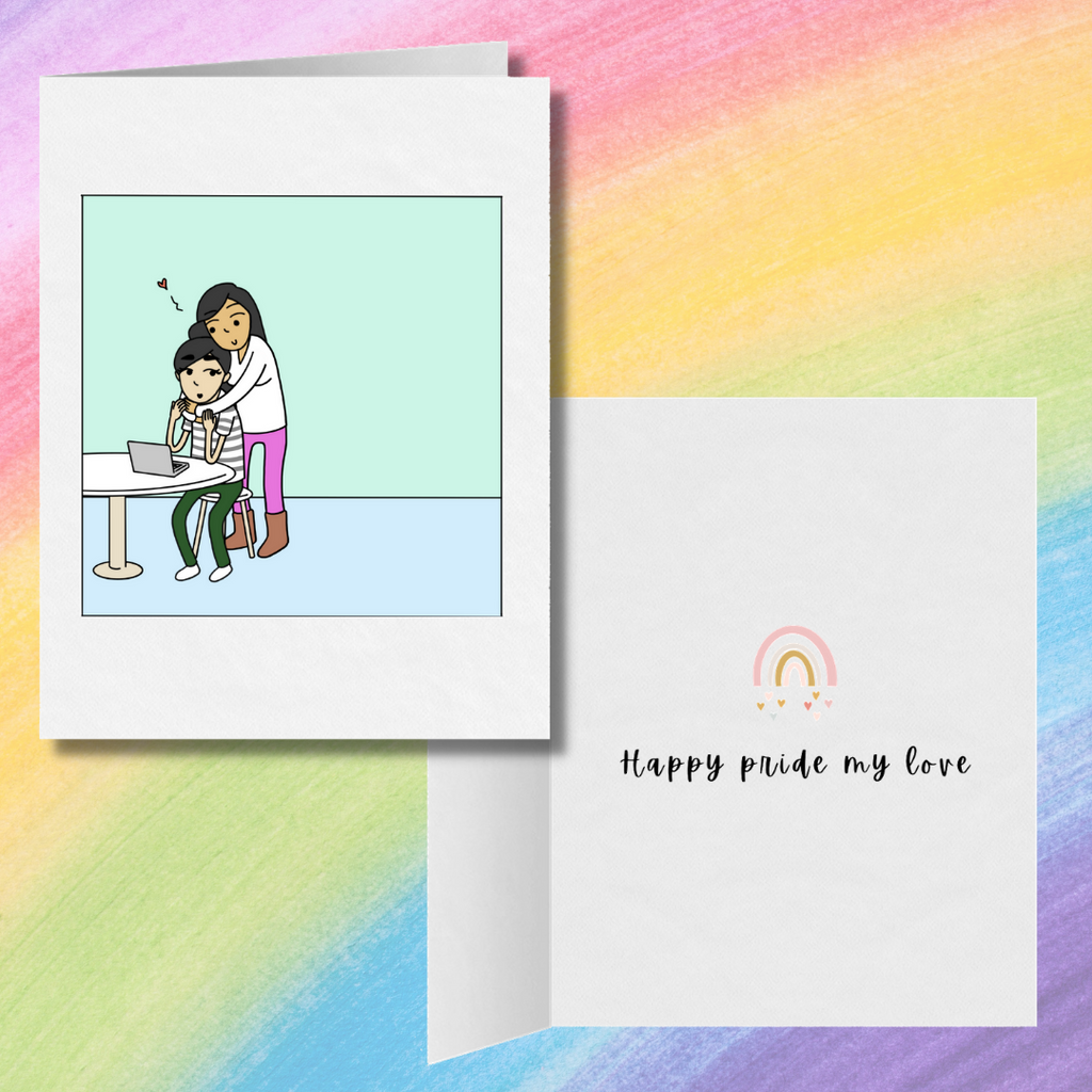 Cute Lesbian Pride Month Cards Best Lgbt Pride Month Gifts Sesame But Different