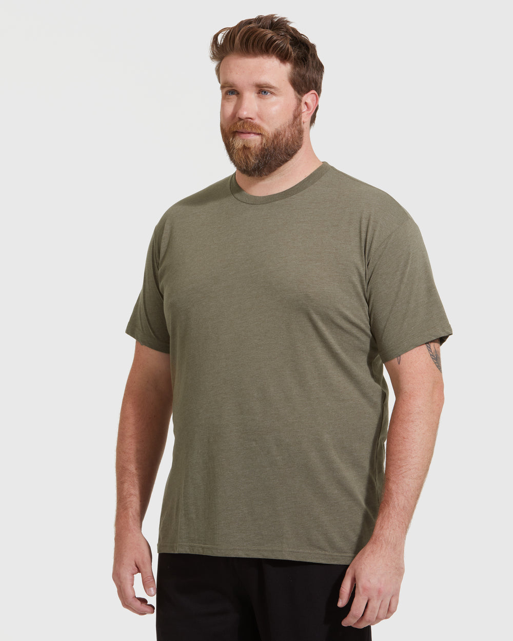 Sand Crew Neck Classic True T-Shirt –