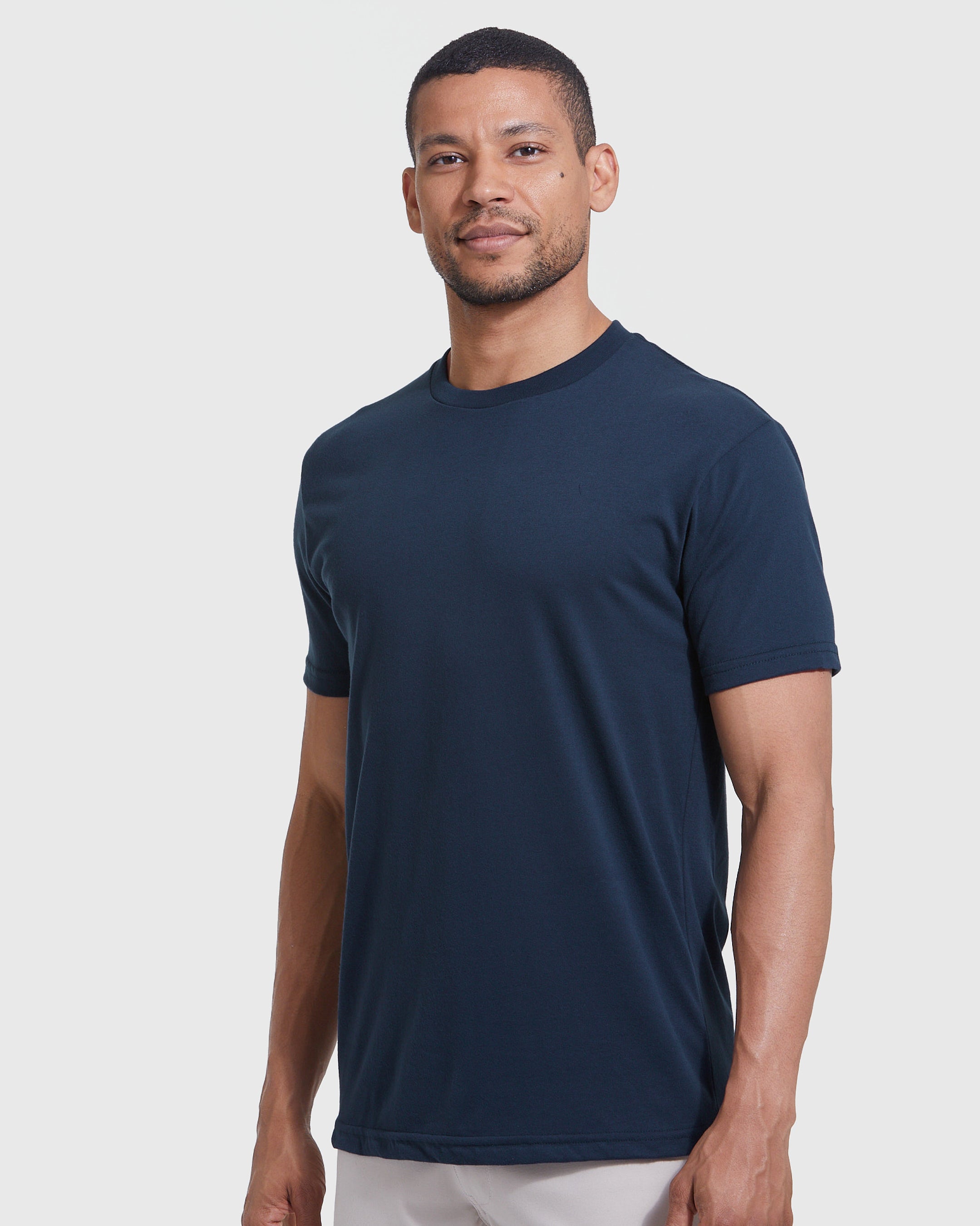 Navy Crew Neck T-Shirt