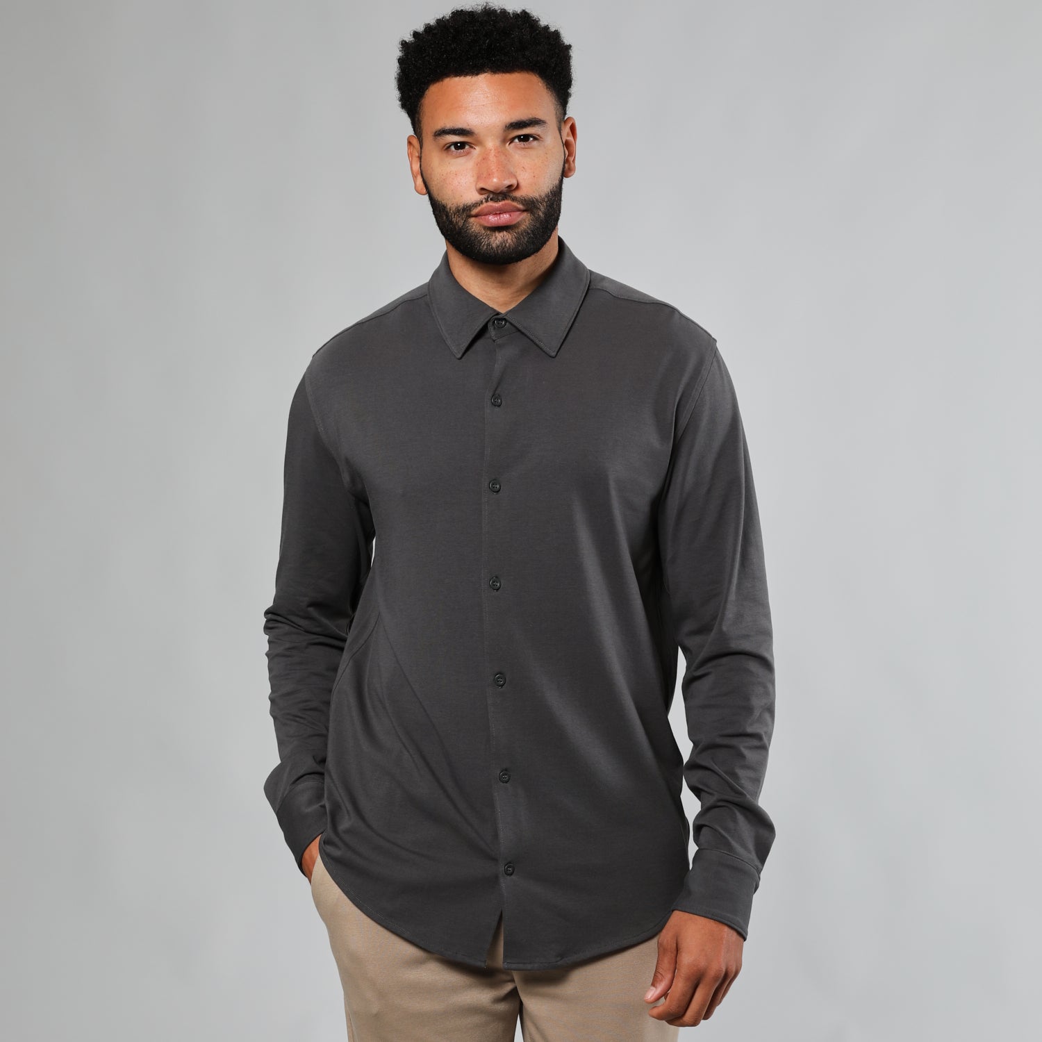 Black Long Sleeve Button Up Shirt, Black Long Sleeve Button Up Shirt