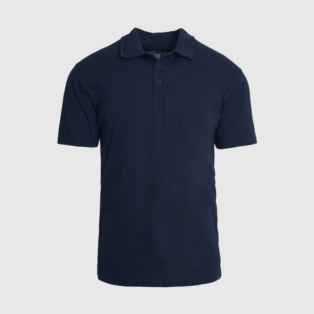 Camiseta tipo polo azul | Camisetas tipo polo azul para hombre | True Classic