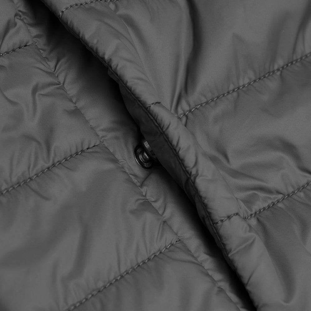 Metallic Puffer Coat With Hoodie Silver X Large - White Mark : Target