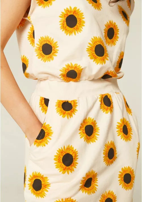 カテゴリ Her lip to - Sunflower-Printed Midi Dressの通販 by r