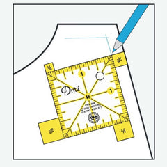 how to use seam width ruler for crafting and measuring seam width dritz