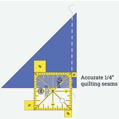 how to use a seam guide ruler for quilting dritz