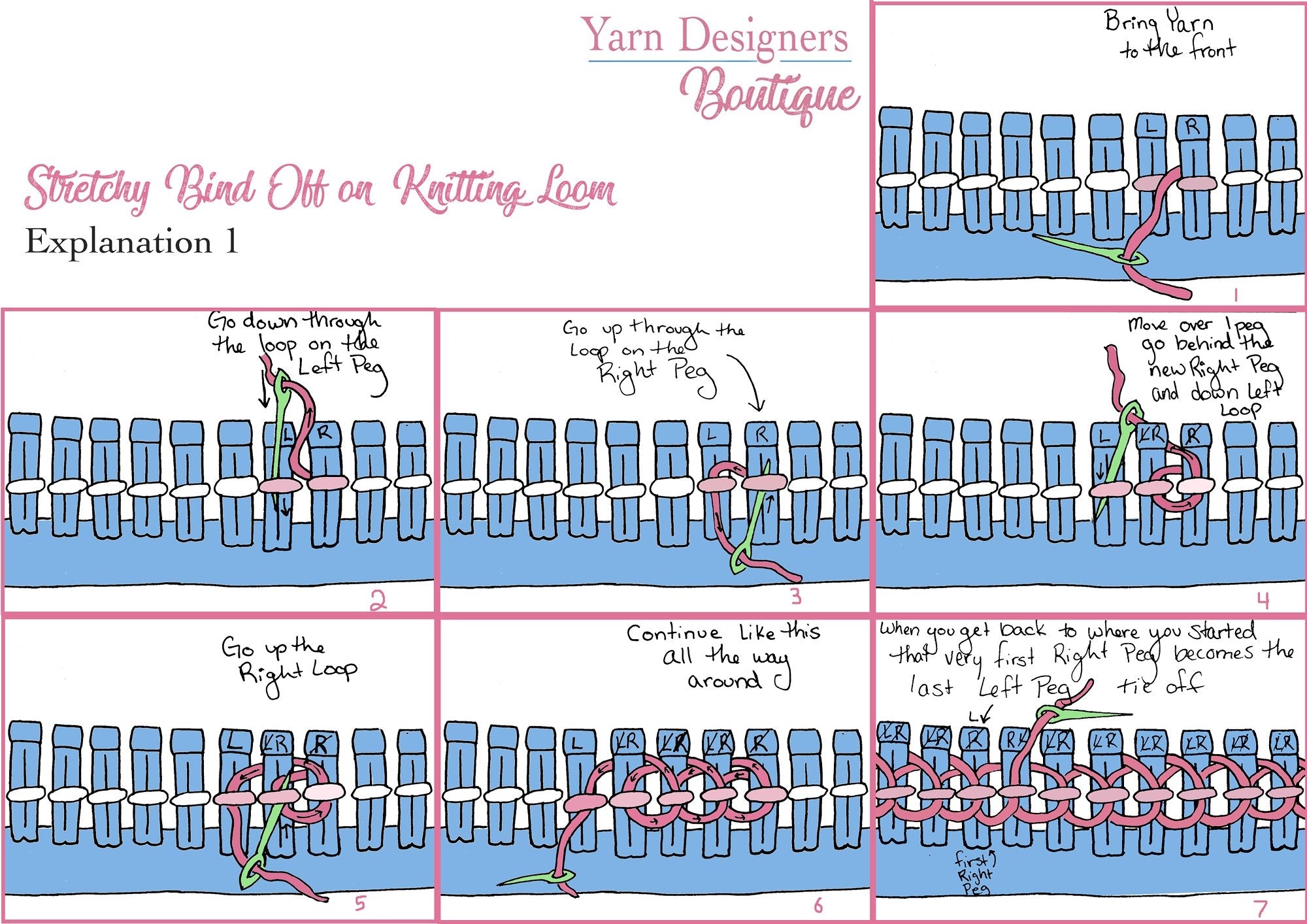 how to do a stretchy bind off on knitting loom how to bind off socks on loom