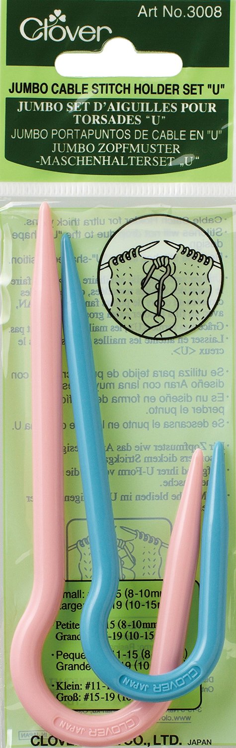 Clover Cable Needles #330 (set of 3) - Angelika's Yarn Store