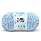 Lion Brand wool ease thick and quick yarn glacier colorways a super bulky soft squishy stand yarn