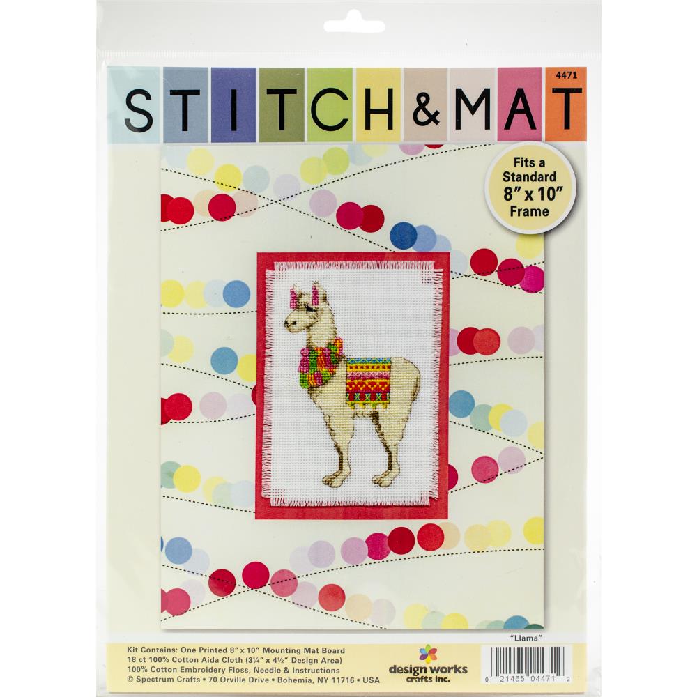 Bucilla/My 1st Stitch Mini Counted Cross Stitch Kit 3 Hedgehog (14 Count)