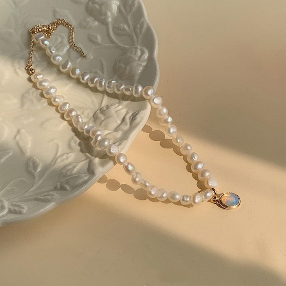 Precious Freshwater Pearl Necklace#N#– FairytaleCreators