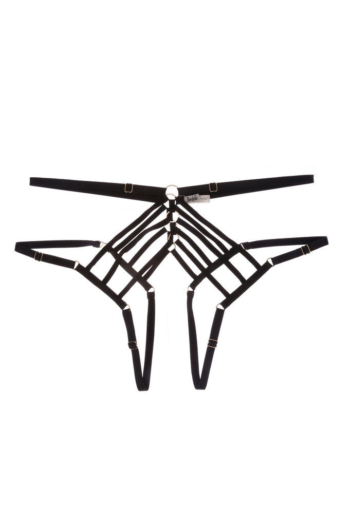 Custom Deco Multi Strap Thong — Cybele Leon