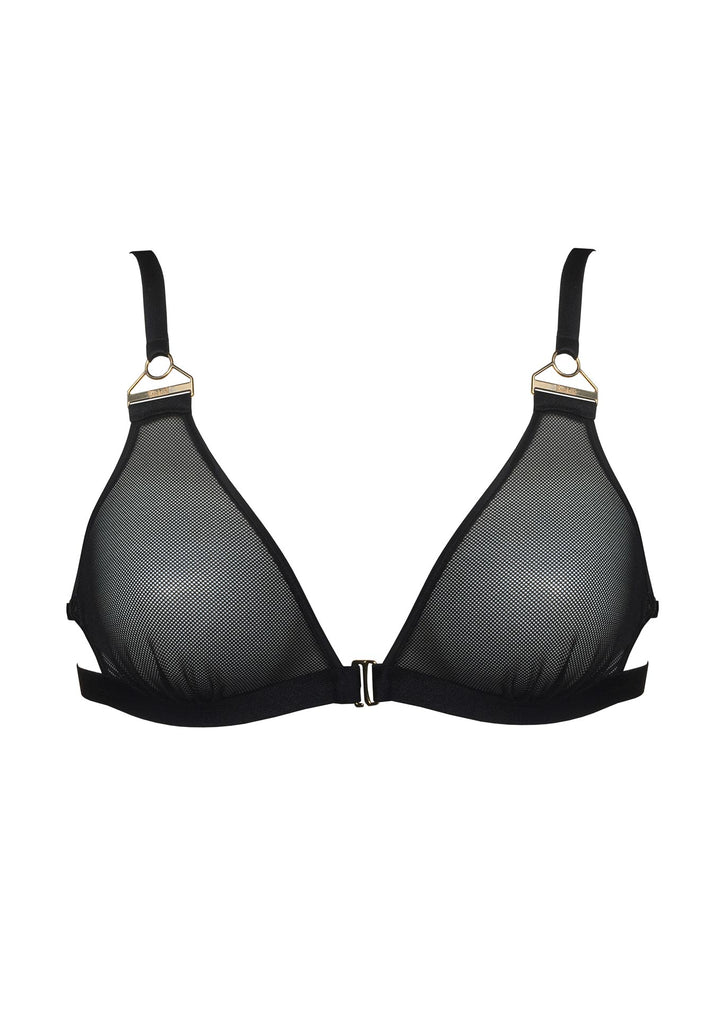 ONLY ONLESTHER TRIANGLE PADDED BRA - Triangle bra - black 