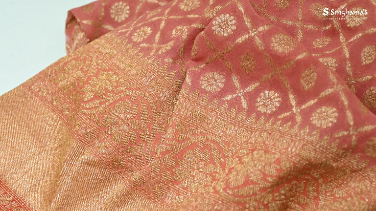 Banarasi floral weaves