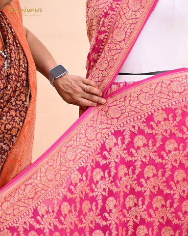 Step 3 of saree draping